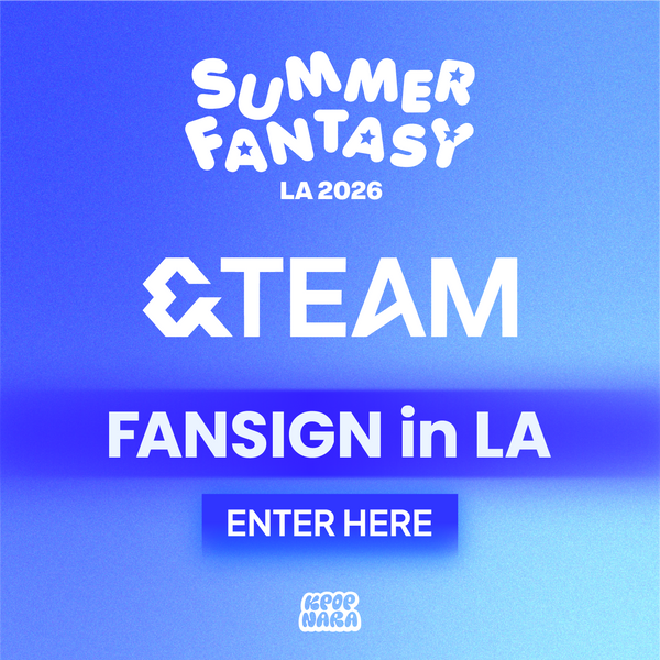 PRE-ORDER] &TEAM - 3rd EP 'We On Fire' [LA 2026 FANSIGN EVENT