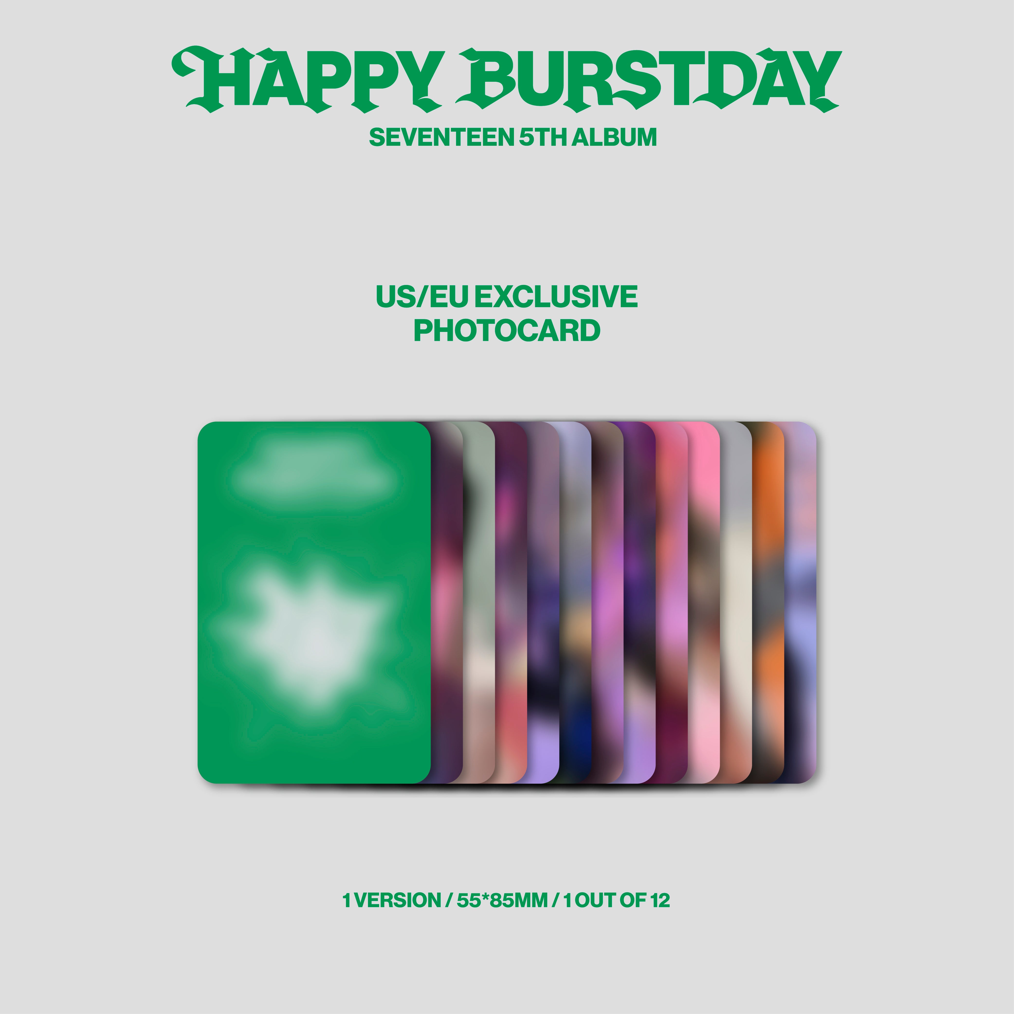 HAPPY BURST DAY ビートロード エスクプス HAPPY BURST DAY ビートロード エスクプス SEVENTEEN HAPPY