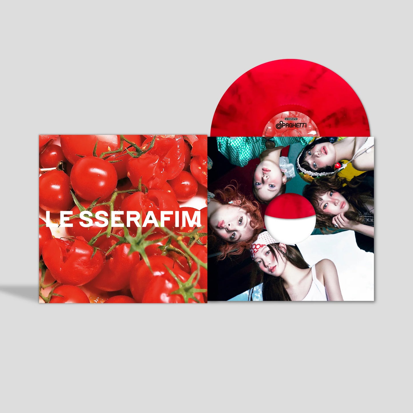 [PRE-ORDER] LE SSERAFIM - SPAGHETTI (1ST SINGLE ALBUM) [LP]