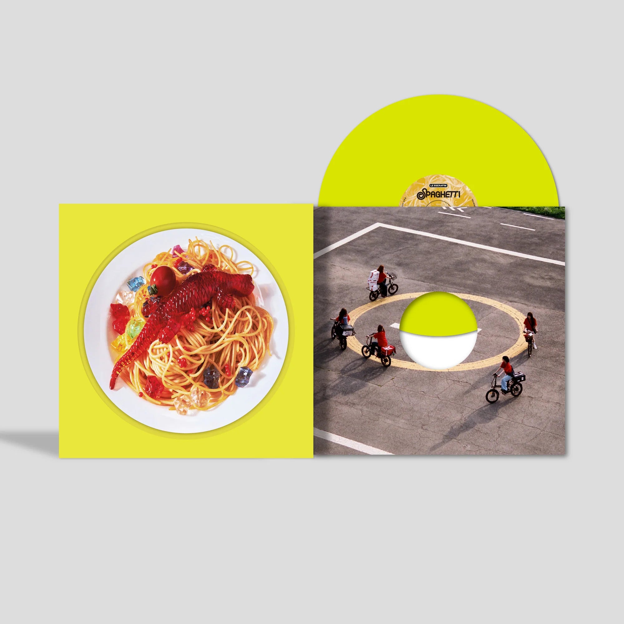 LE SSERAFIM - SPAGHETTI (1ST SINGLE ALBUM) [LP] – Kpop Nara
