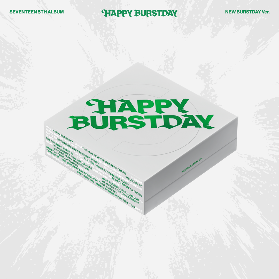 SEVENTEEN - HAPPY BURSTDAY (5TH ALBUM) [US/EU EXCLUSIVE] – Kpop Nara