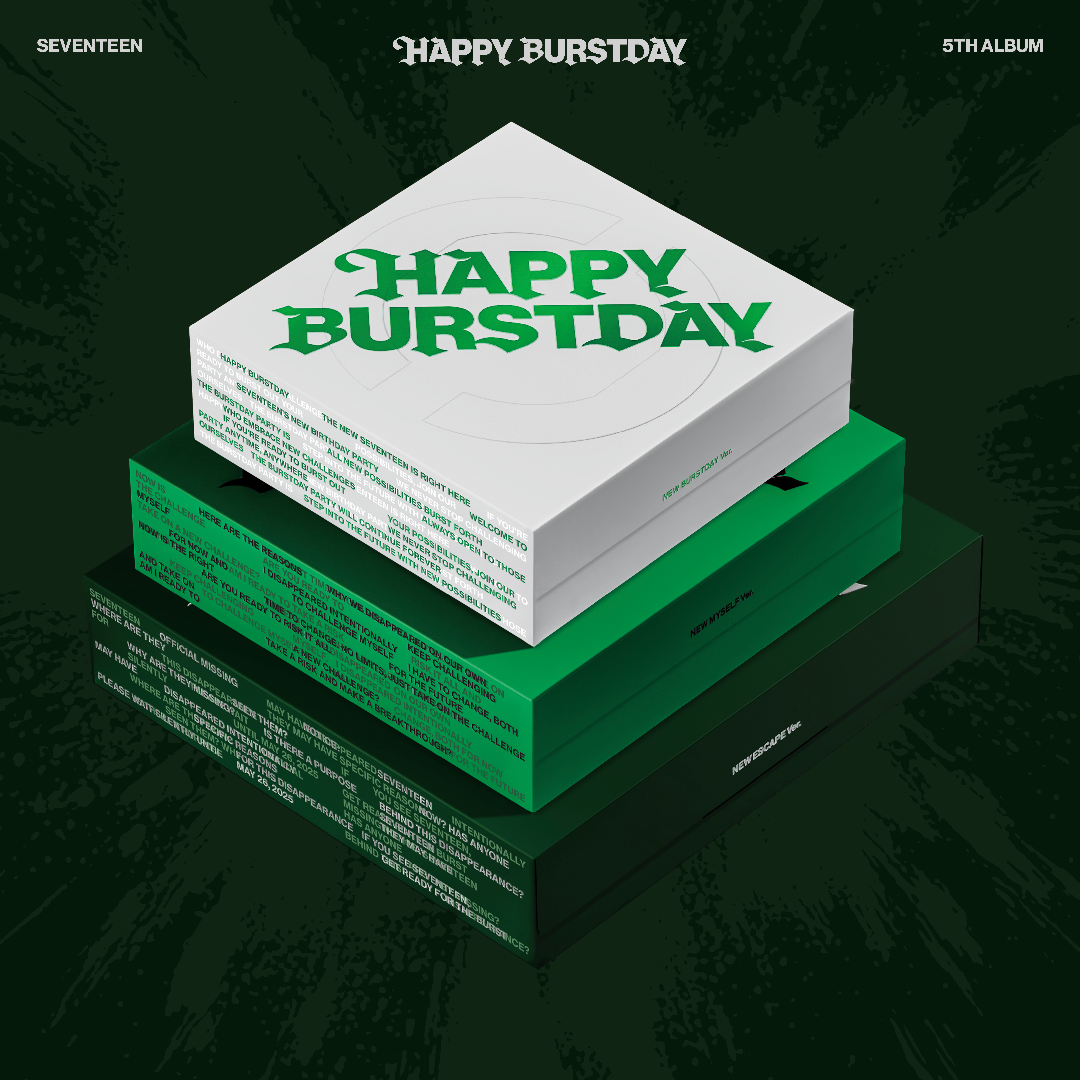 [PRE-ORDER] SEVENTEEN - HAPPY BURSTDAY (5TH ALBUM) [US/EU EXCLUSIVE]