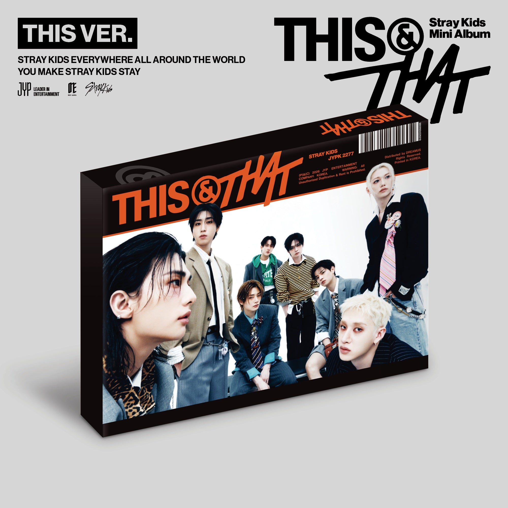 Stray Kids THIS & THAT 新品未開封10セット STRAY KIDS - THIS & THAT (THIS VER. / THAT VER.) – Kpop Nara