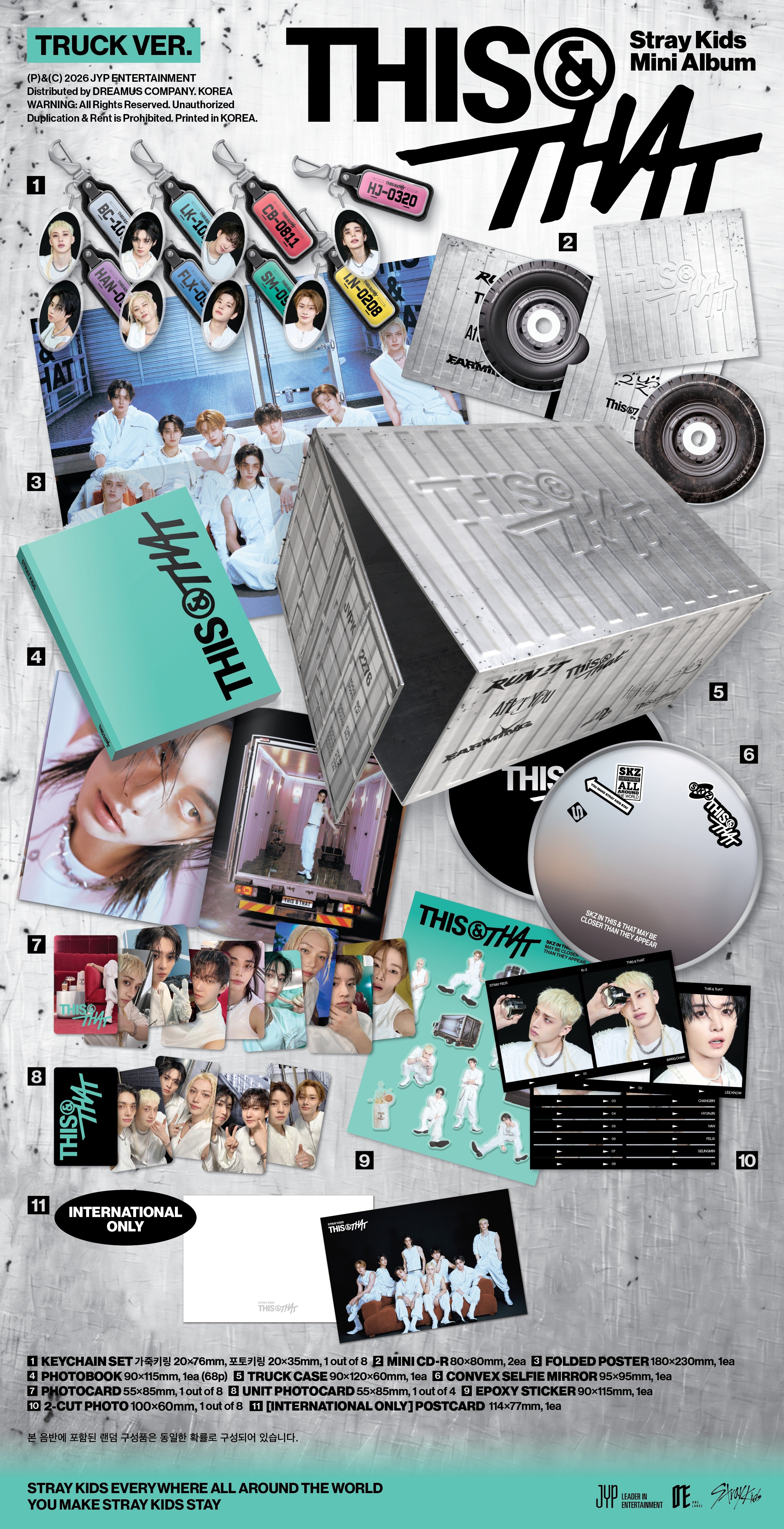 STRAY KIDS - THIS & THAT (TRUCK VER.) – Kpop Nara
