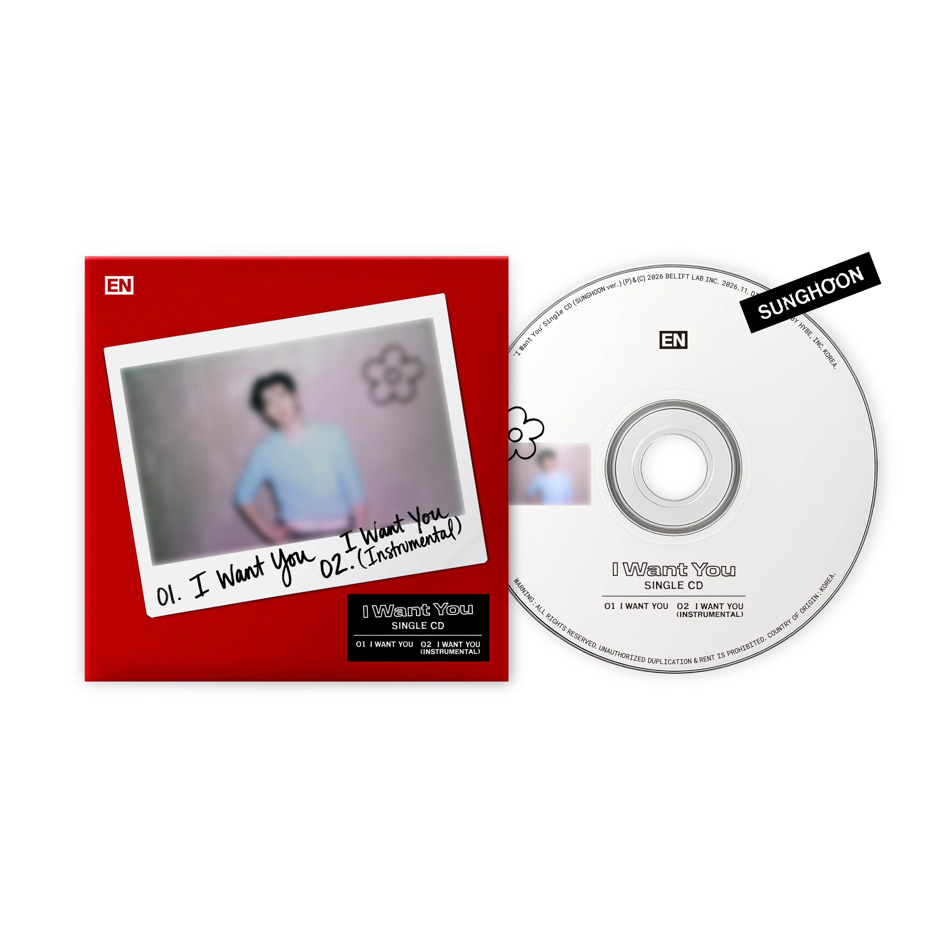 [PRE-ORDER] ENHYPEN - 'I Want You' Single CD – Kpop Nara