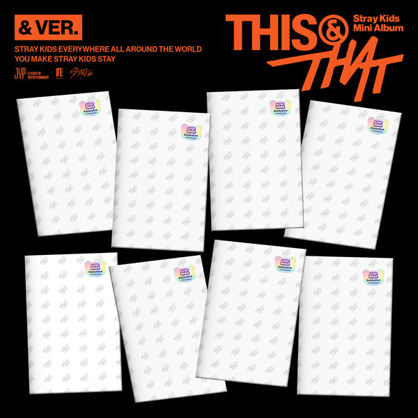 PRE-ORDER] STRAY KIDS - THIS & THAT (& VER.) (KPOP NARA Exclusive