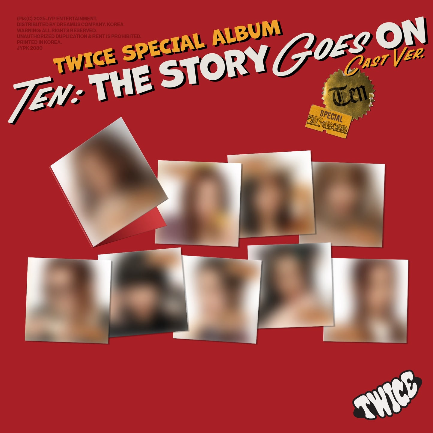 [PRE-ORDER] TWICE - TEN: THE STORY GOES ON [CAST VER.]