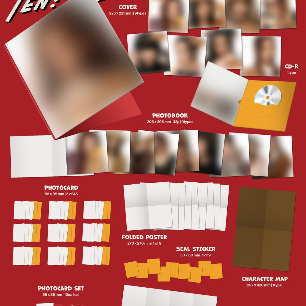 [PRE-ORDER] TWICE - TEN: THE STORY GOES ON [CAST VER.]
