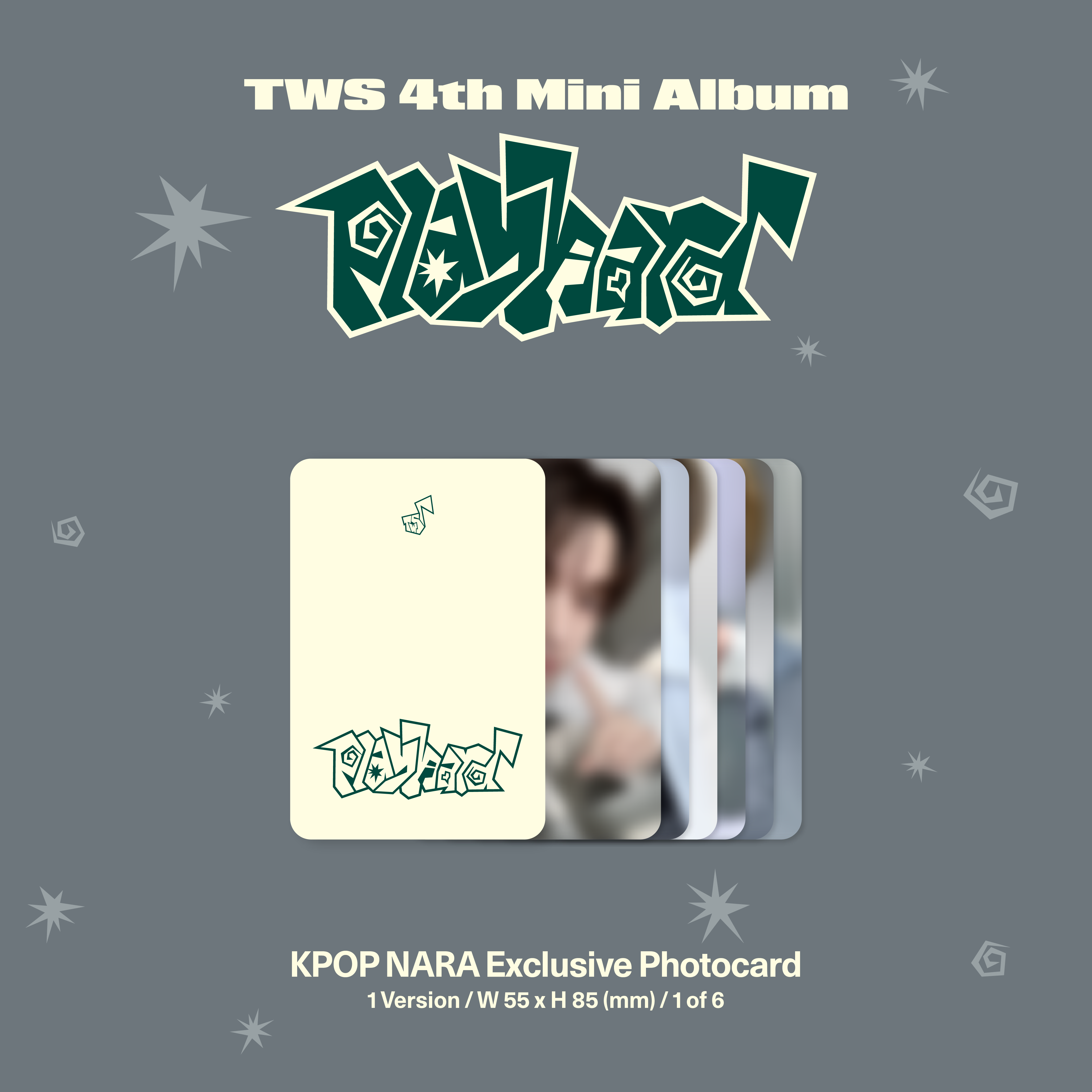 TWS - PLAY HARD (4TH MINI ALBUM) [KPOP NARA EXCLUSIVE] – Kpop Nara
