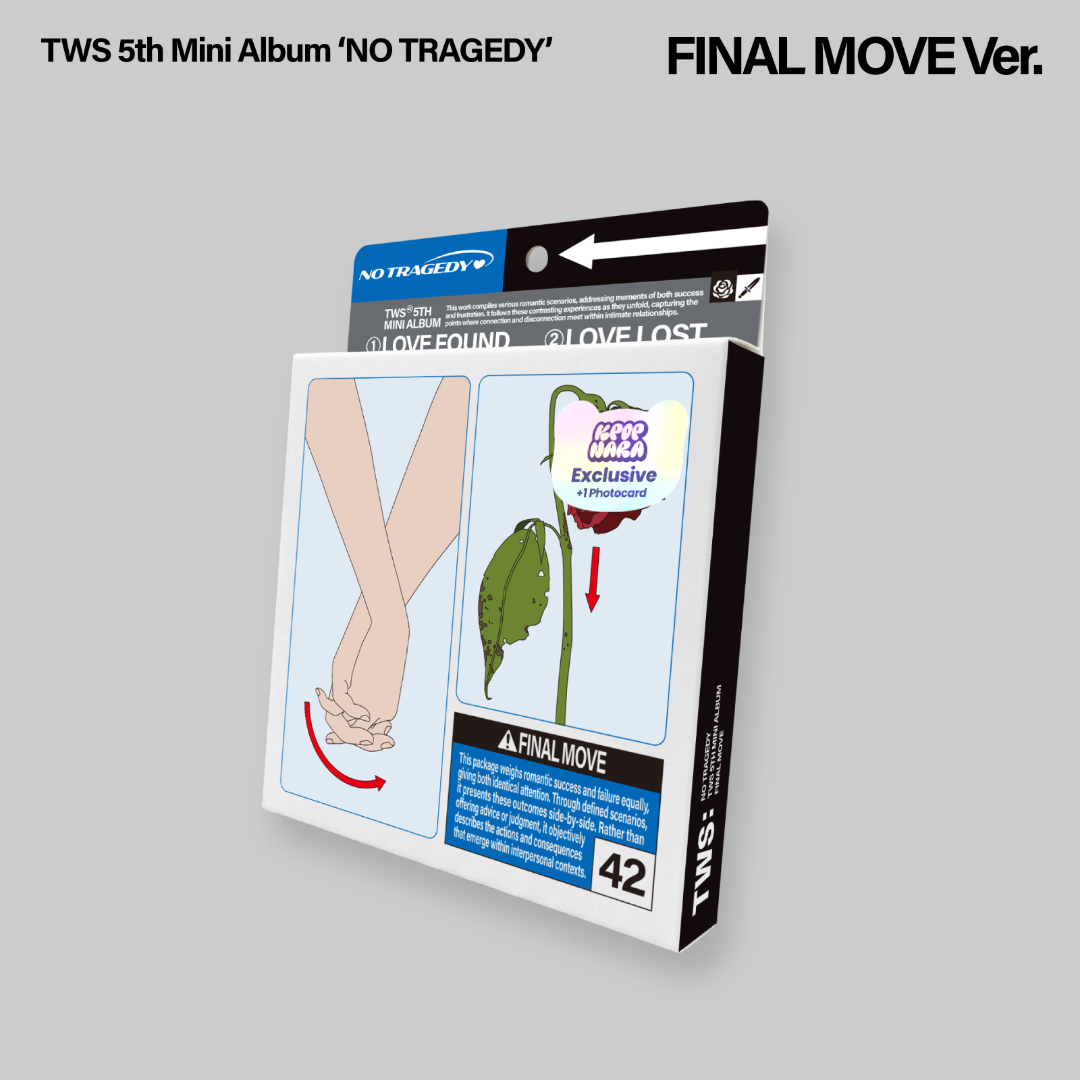 [PRE-ORDER] TWS - 5th Mini Album 'NO TRAGEDY' (FINAL MOVE Ver.) (Kpop Nara Exclusive)
