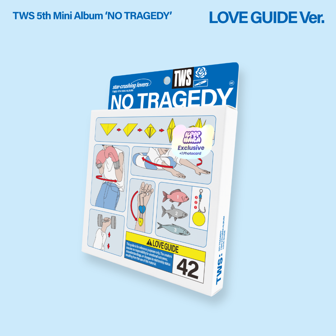 TWS - 5th Mini Album 'NO TRAGEDY' (LOVE GUIDE Ver.) (Kpop Nara Exclusi