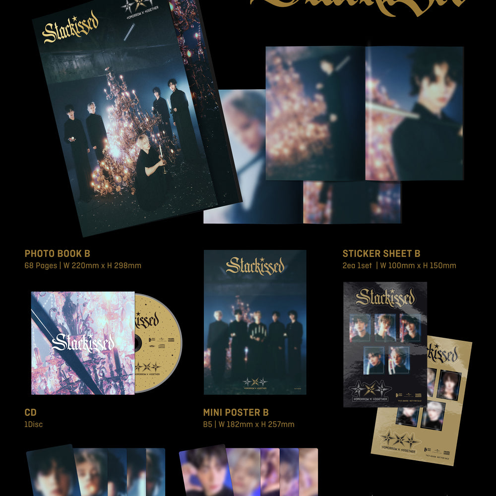 
                      
                        [PRE-ORDER] TOMORROW X TOGETHER - STARKISSED (3RD JAPANESE ALBUM)
                      
                    