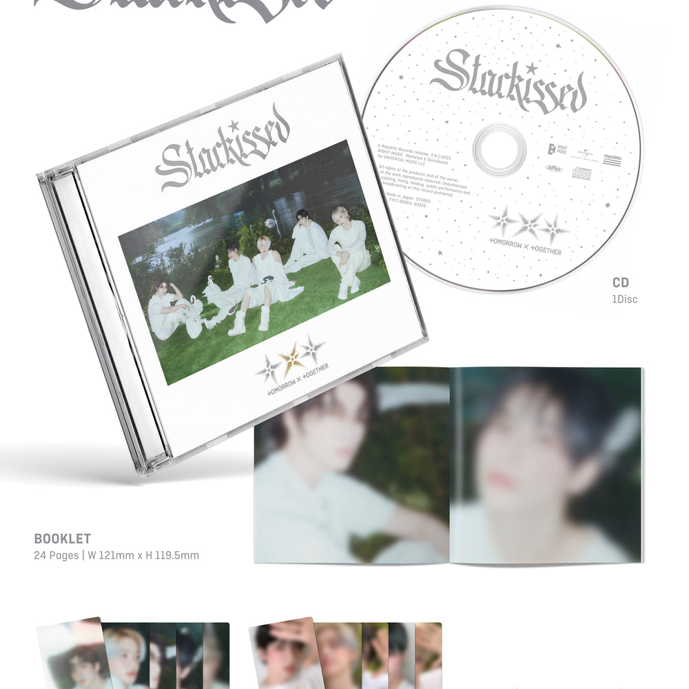 
                      
                        [PRE-ORDER] TOMORROW X TOGETHER - STARKISSED (3RD JAPANESE ALBUM)
                      
                    
