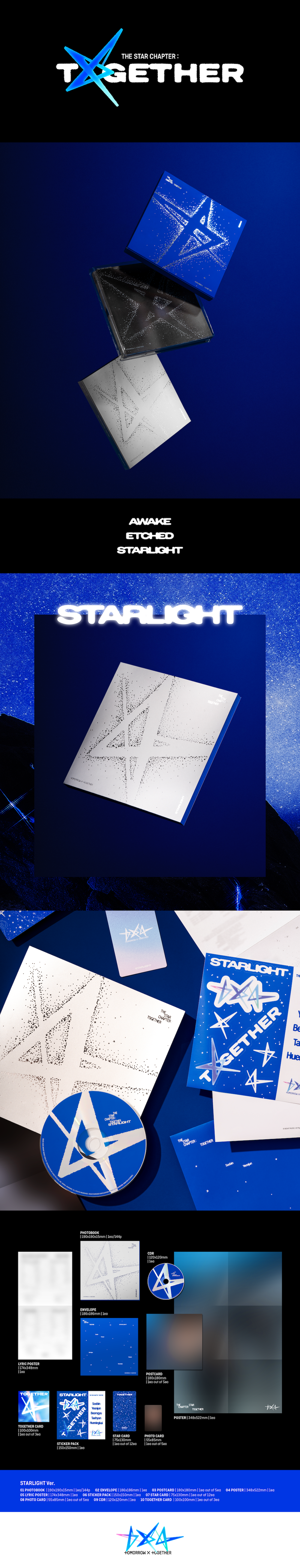 TOMORROW X TOGETHER - THE STAR CHAPTER : TOGETHER [KPOP NARA TOMORROW X TOGETHER - THE STAR CHAPTER : TOGETHER [KPOP NARA