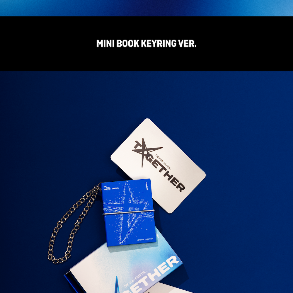 [PRE-ORDER] TOMORROW X TOGETHER - THE STAR CHAPTER : TOGETHER [MINI BOOK KEYRING]