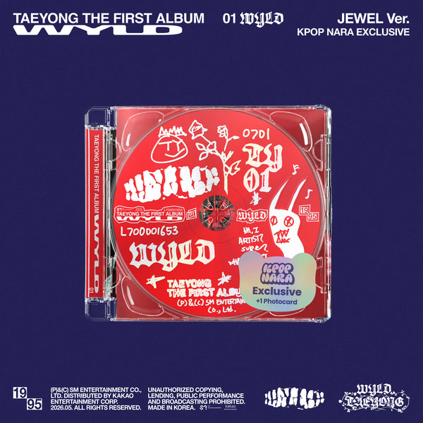 TAEYONG - The 1st Album 'WYLD' (Jewel Case Ver.) (KPOP NARA