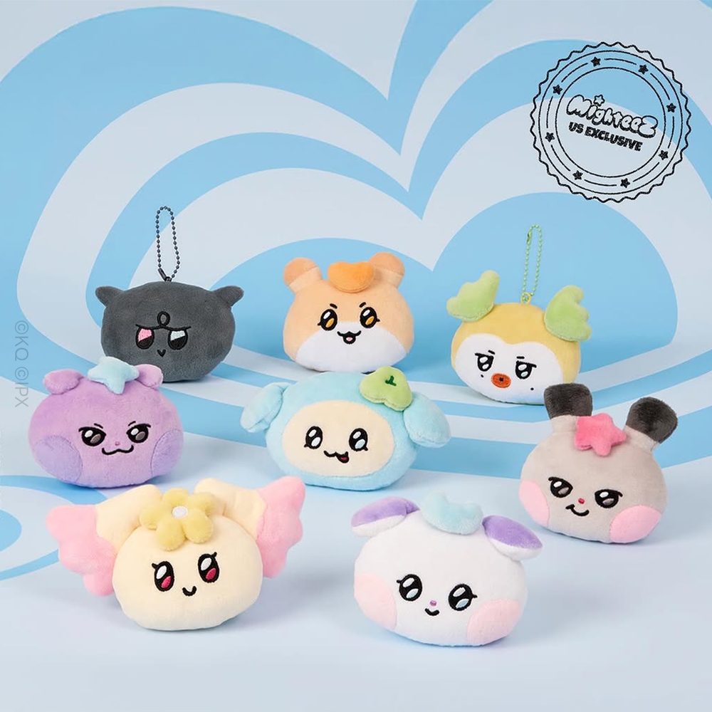 ATEEZ - MIGHTEEZ PLUSH KEYRING BADGE