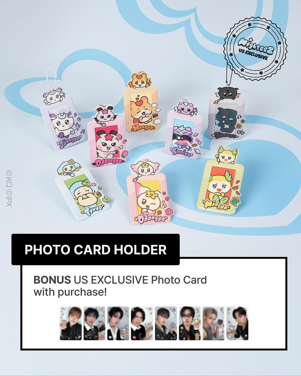 ATEEZ - MIGHTEEZ PHOTOCARD HOLDER