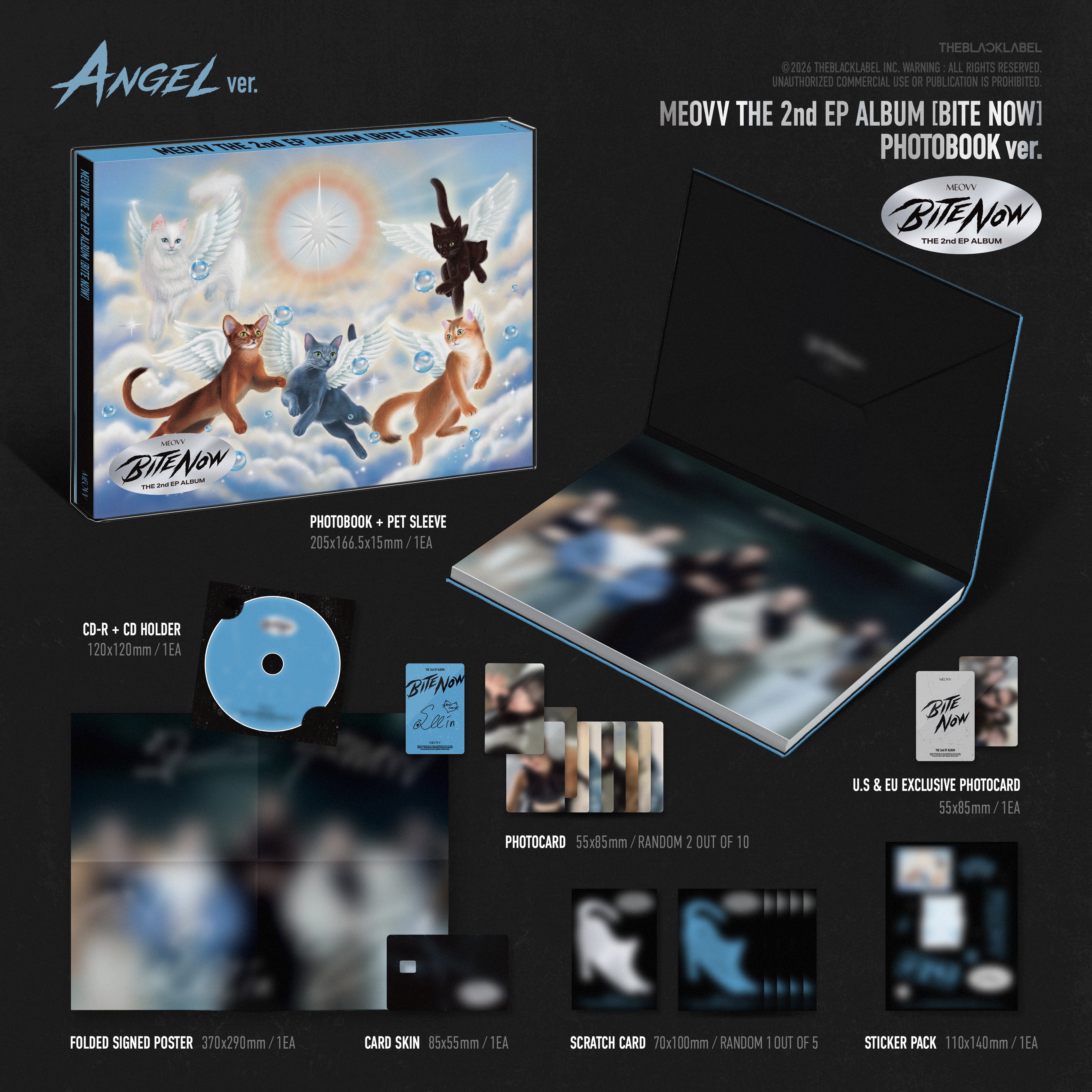 PRE-ORDER] MEOVV - 2nd EP 'BITE NOW' (ANGEL ver.) (Kpop Nara Exclusiv