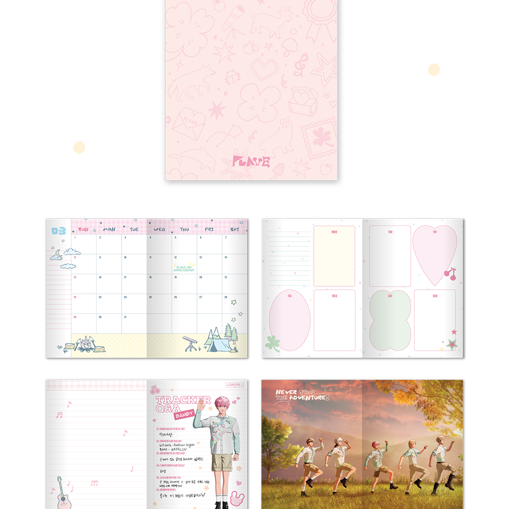 plave シーグリ 2024 season greetings 付属品 セット 【公式通販】