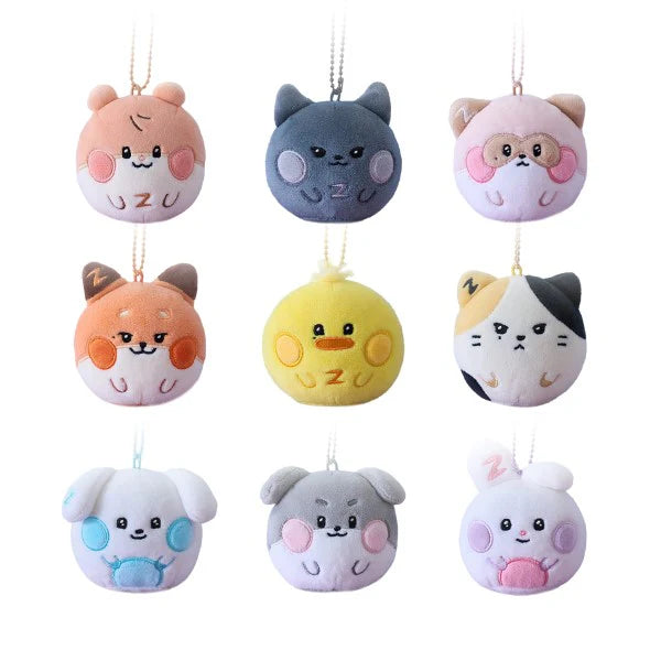 ZEROBASEONE - ZERONI FLUFFY FACE KEYRING