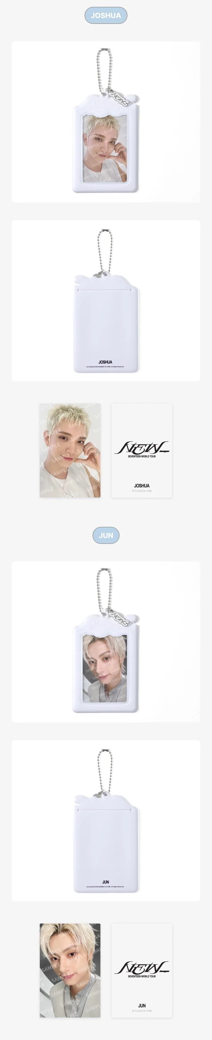 SEVENTEEN - NEW WORLD TOUR IN INCHEON PHOTOCARD HOLDER SET – Kpop Nara
