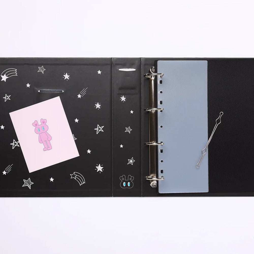 
                      
                        [KPOP STATIONERY] A4 BINDER BLACK SHOOTING STAR
                      
                    