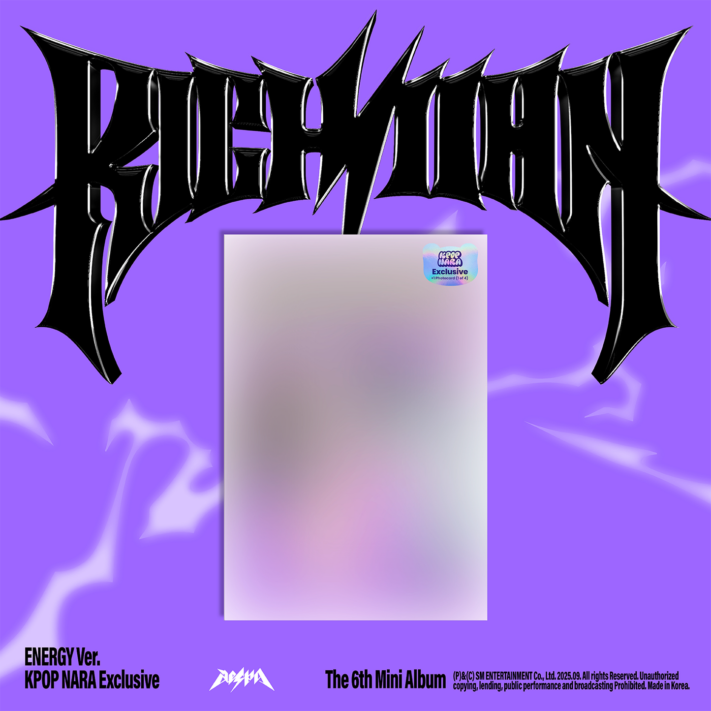 [PRE-ORDER] AESPA - RICH MAN (ENERGY VER.) [KPOP NARA EXCLUSIVE]