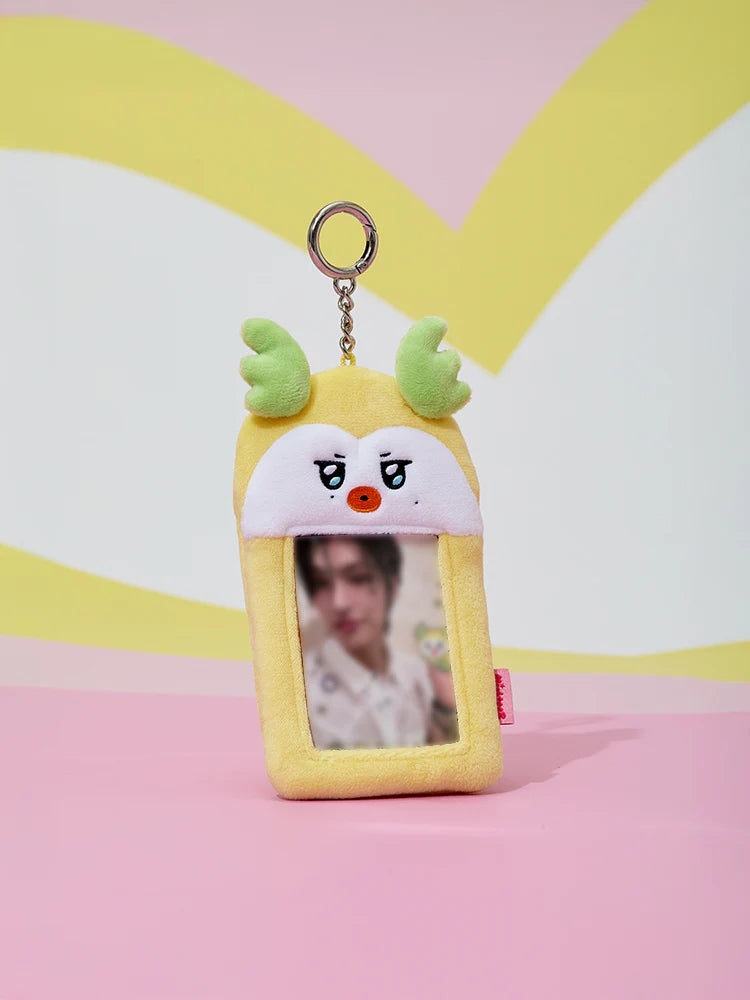 MIGHTEEZ PLUSH PHOTO CARD HOLDER KEYRING – Kpop Nara