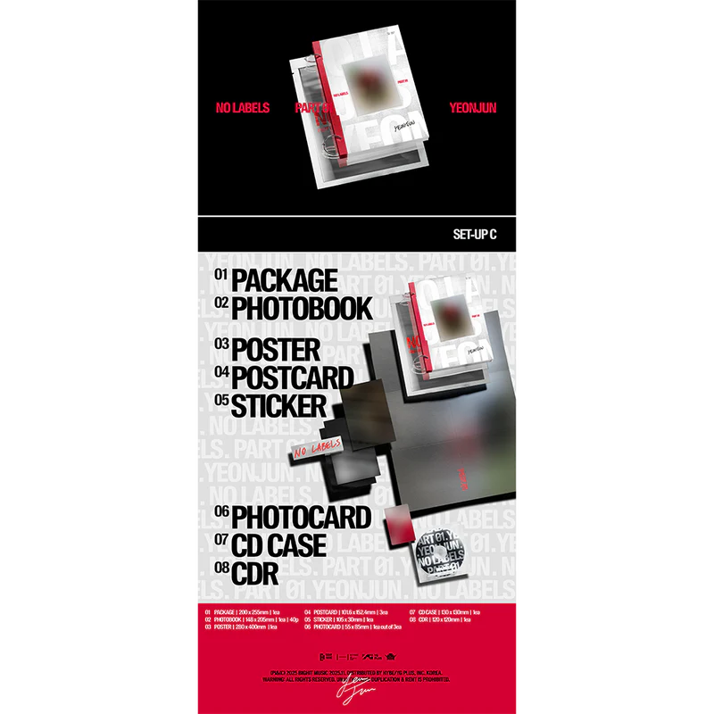 
                      
                        [PRE-ORDER] TXT: YEONJUN - NO LABELS : PART 01 [KPOP NARA EXCLUSIVE]
                      
                    