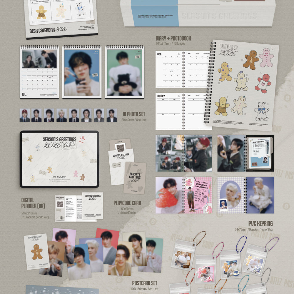 [PRE-ORDER] ATEEZ - 2026 SEASON'S GREETINGS