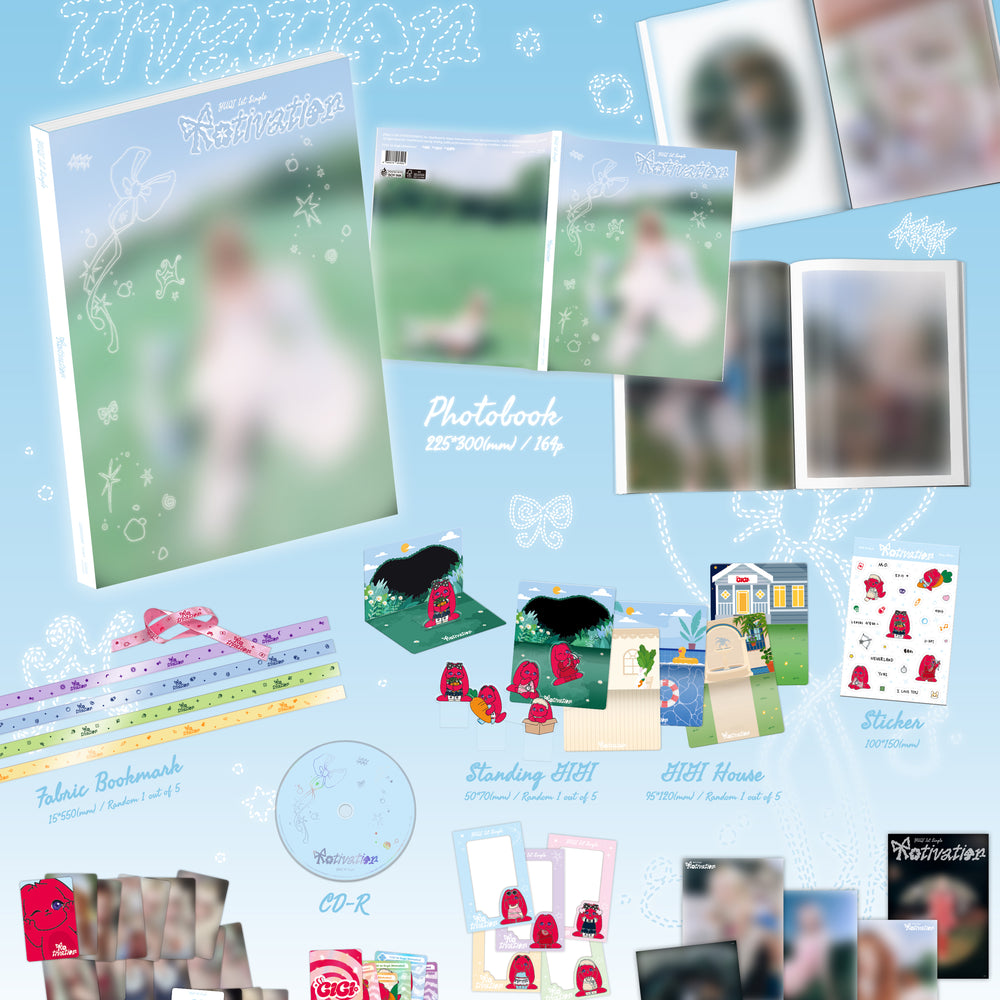 [PRE-ORDER] YUQI - MOTIVATION (1ST SINGLE ALBUM) [KPOP NARA EXCLUSIVE]