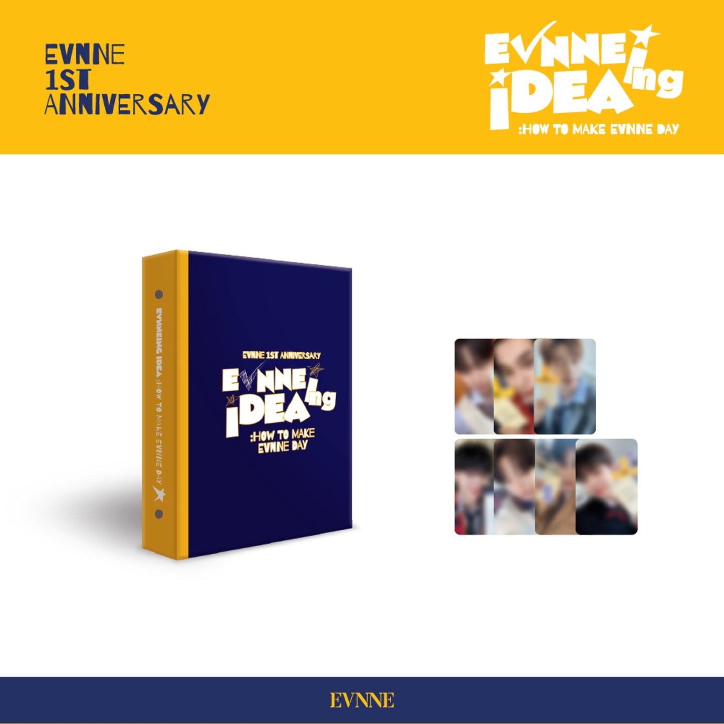 EVNNE - 1ST ANNIVERSARY PHOTO CARD HARD BINDER
