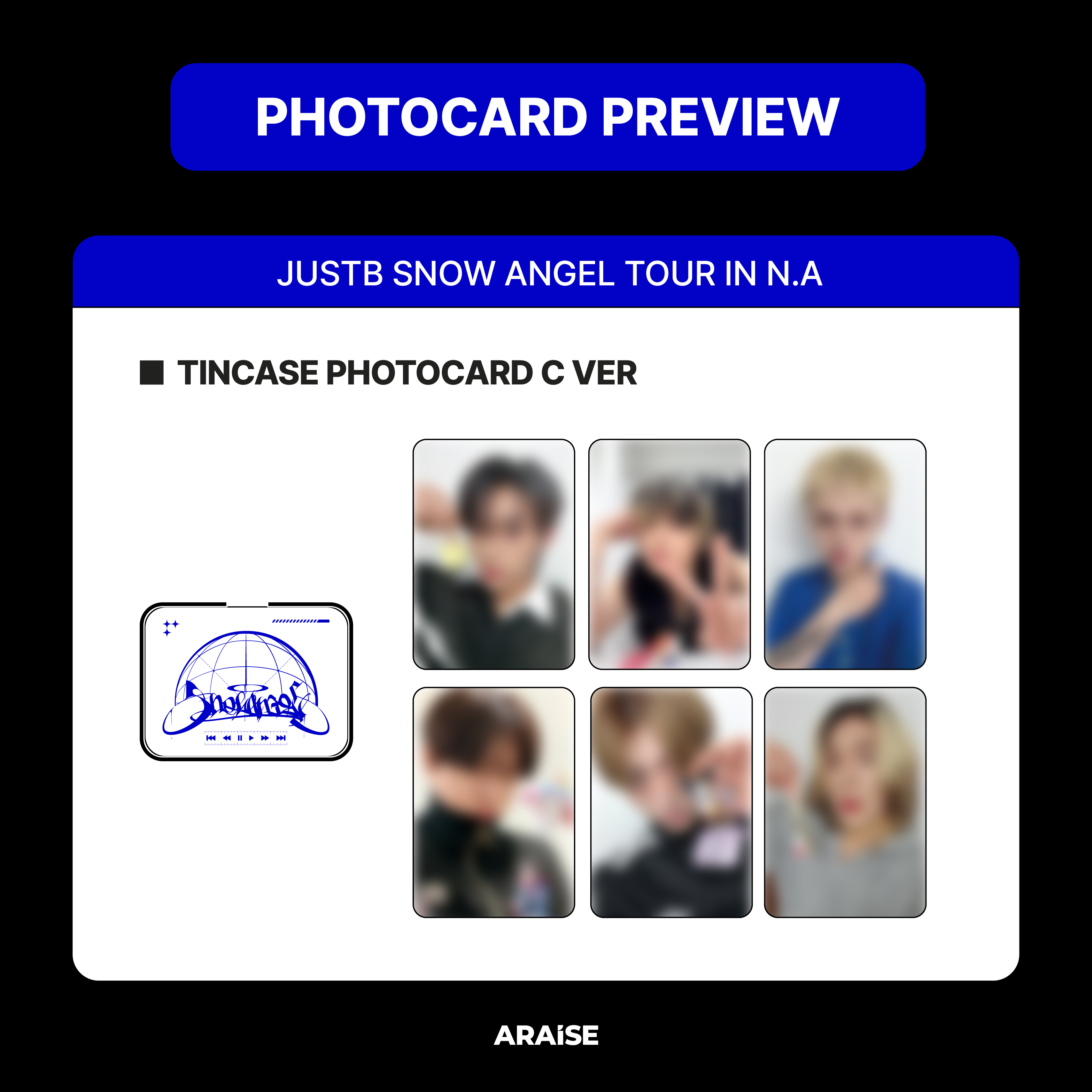 JUSTB - TIN CASE PHOTOCARD SET [NEW YORK FANSIGN EVENT] – Kpop Nara