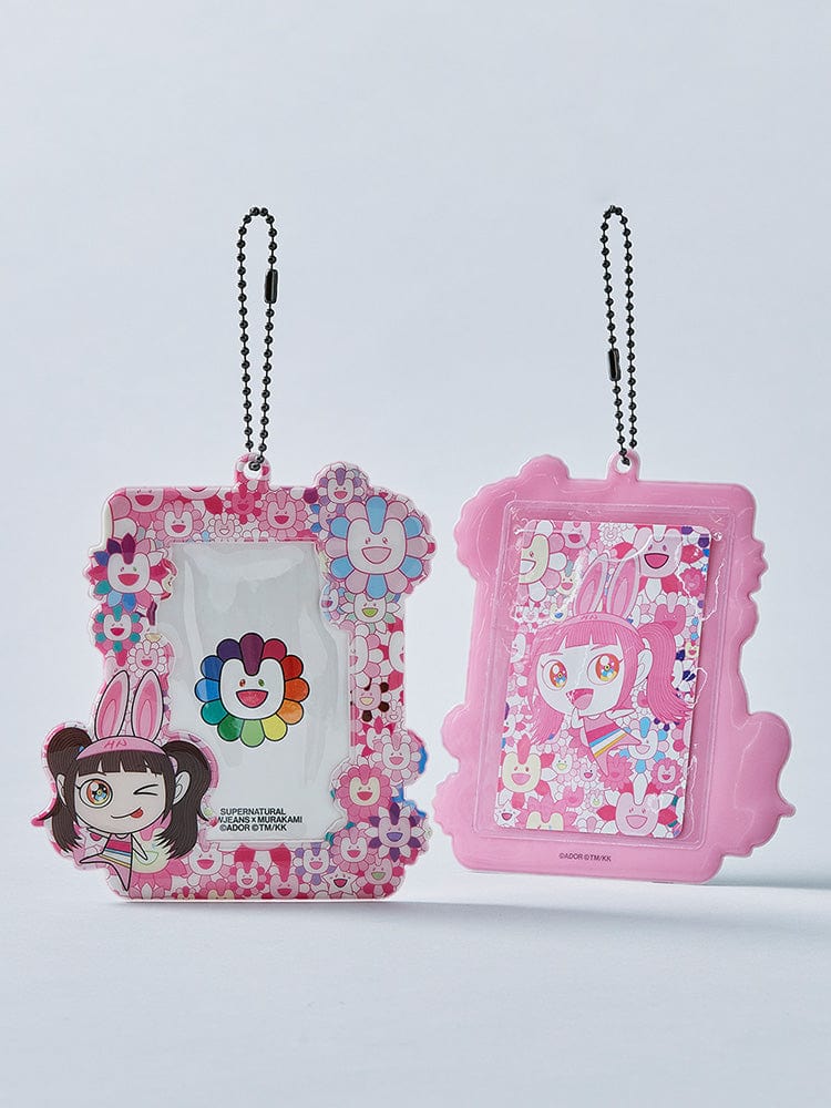NEW JEANS - SUPERNATURAL X MURAKAMI PHOTOCARD HOLDER KEYRING
