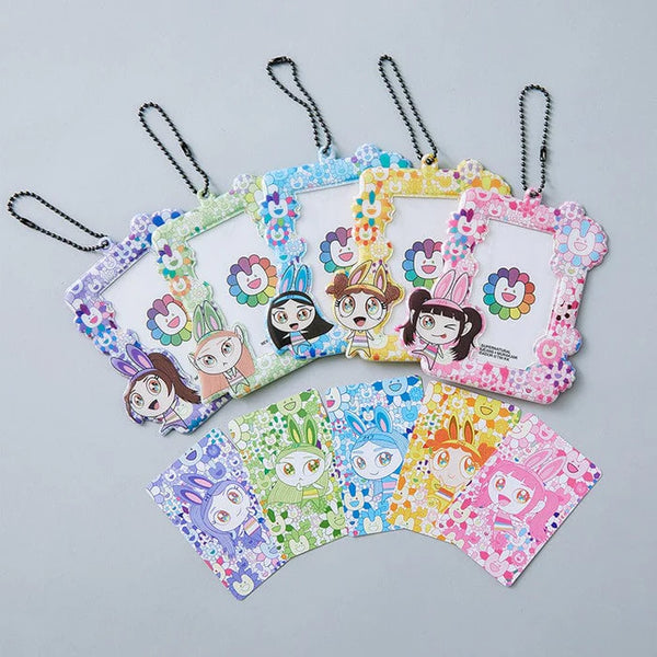 NEW JEANS - SUPERNATURAL X MURAKAMI PHOTOCARD HOLDER KEYRING