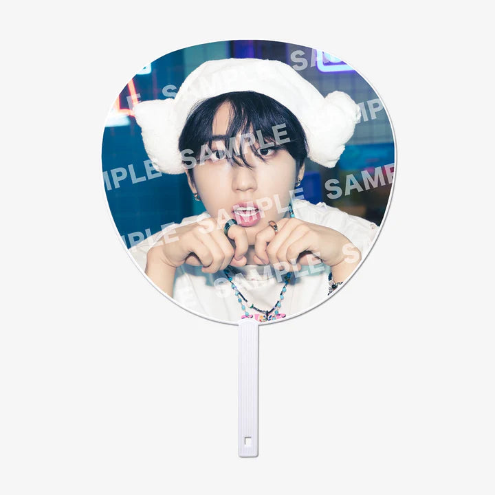 
                      
                        A picture of an image picket from the stray kids sauna merch line with han
                      
                    