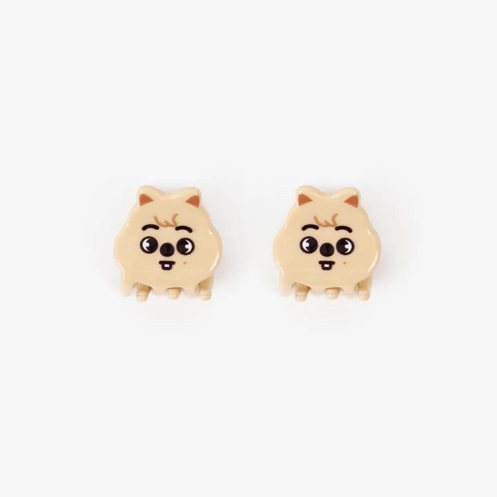 
                      
                        picture of two small hair clips with han quokka faces
                      
                    