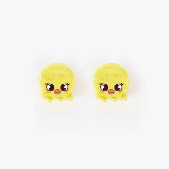 
                      
                        picture of two small hair clips with bbokari faces
                      
                    