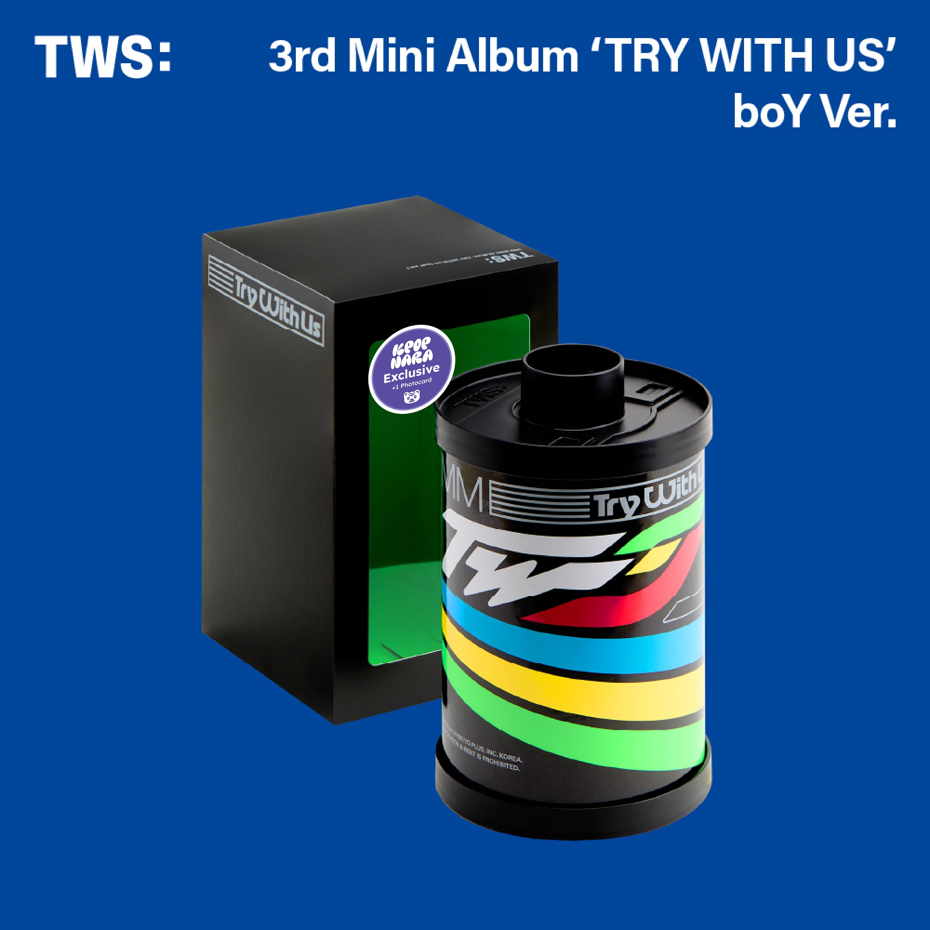 ハンジン TWS TRY WITH US トレカ yes24 2枚セット 新品の通販