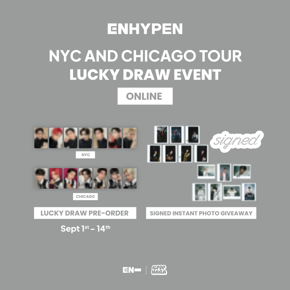 [PRE-ORDER] ENHYPEN - DESIRE : UNLEASHED (ENGENE) [KPOP NARA EXCLUSIVE TOUR LUCKY DRAW]